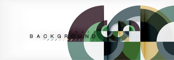 圆形的抽象背景图片下载