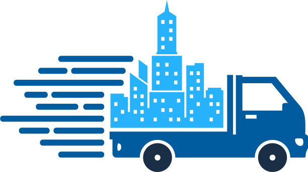 城市快递标志图标设计图片下载