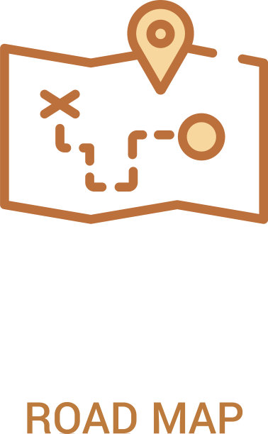 地图概念2彩色图标简单线条图片下载