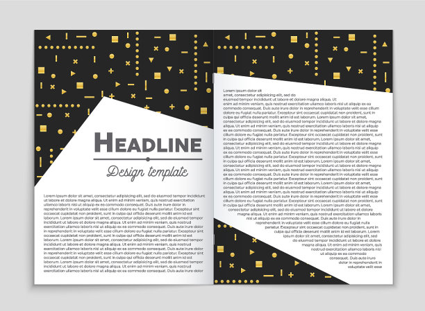 抽象布局的艺术背景设置图片下载