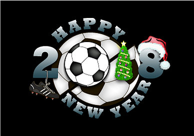 新年快乐，足球图片下载