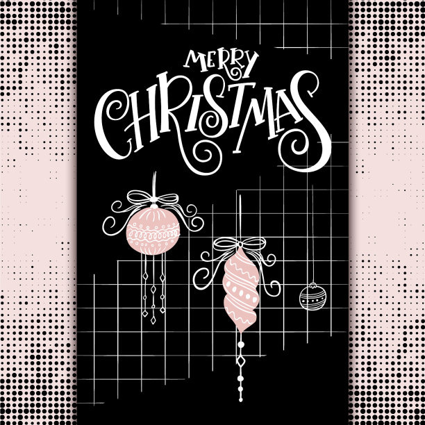 手写的圣诞贺卡图片下载