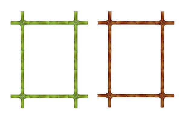 竹制框架套图片下载