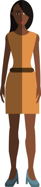 女人卡通图标图片下载