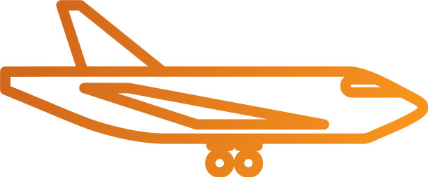 交付货物飞机物流运输图片下载