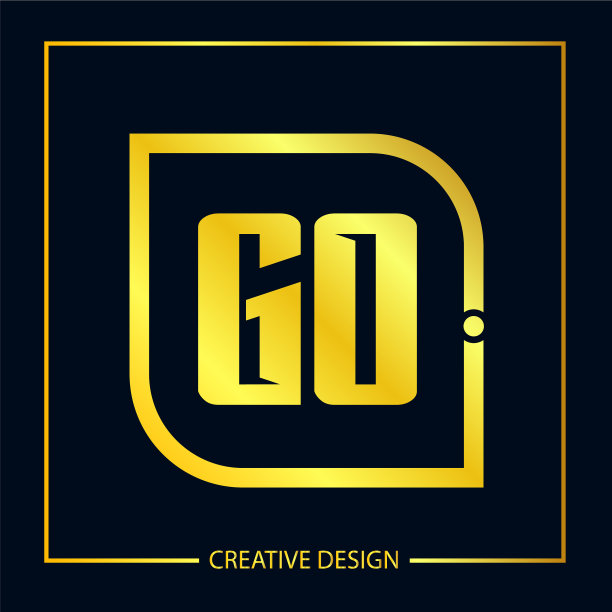 首字母走标志模板设计图片下载