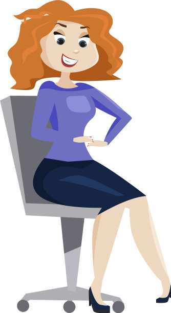 一个女孩和她一起高兴图片下载