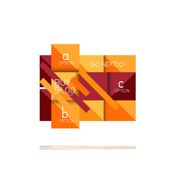 广场选项信息图表横幅数据和图片下载