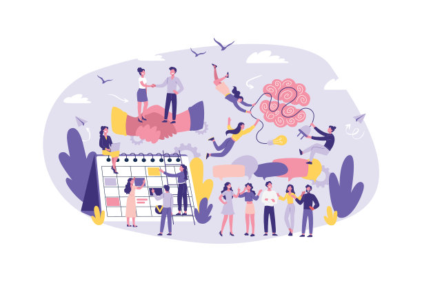 业务概念合作支持外包图片下载