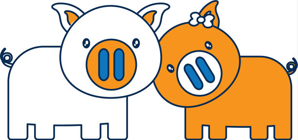 可爱的动物设计图片下载