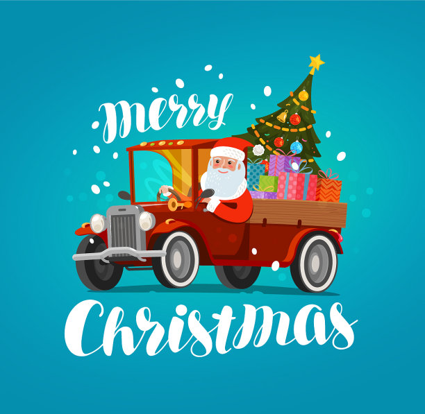 圣诞贺卡或横幅节日快乐图片下载