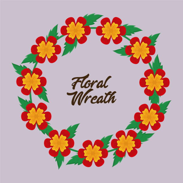 花环设计图片下载
