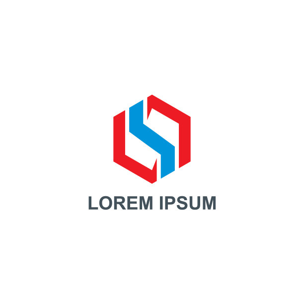 多边形线条商业logo图片下载