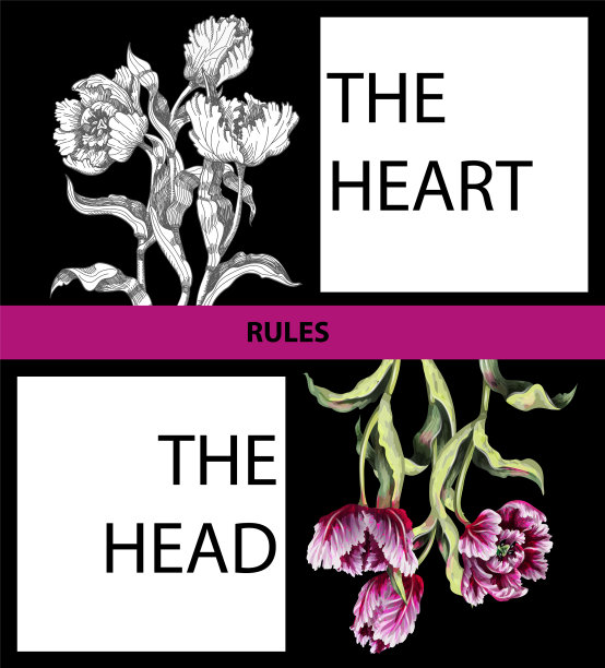 设计带有郁金香花的t恤图片下载