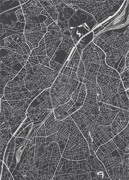 布鲁塞尔城市规划详图图片下载