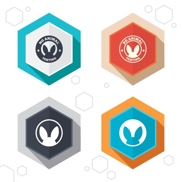没有动物测试图标非人类实验图片下载