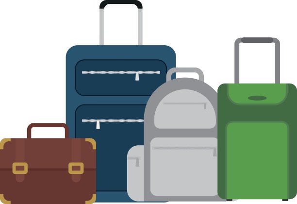 旅行箱组合行李旅行行李图片下载