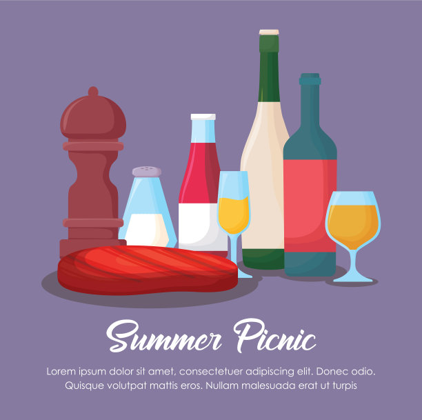 野餐夏季设计图片下载