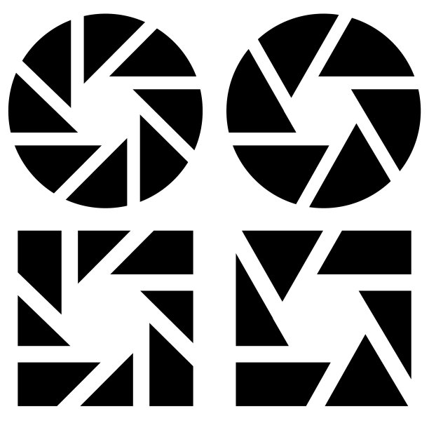 光圈圆形图标图片下载