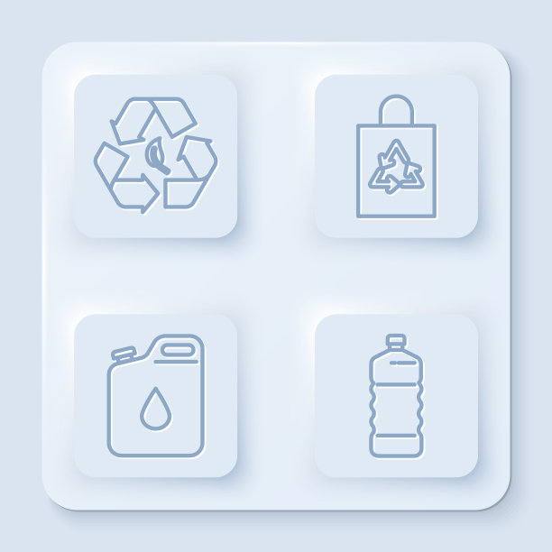 设行回收标志和叶胶袋用图片下载