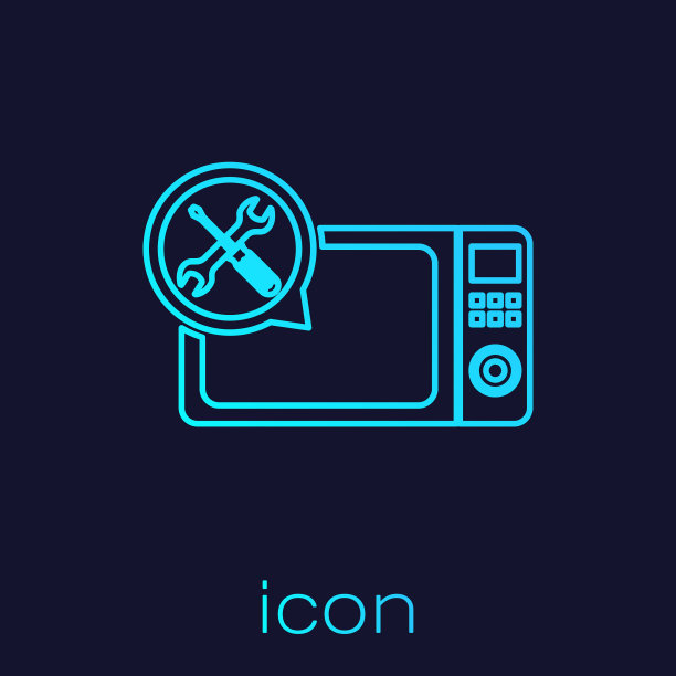 绿松石线微波炉用螺丝刀和图片下载