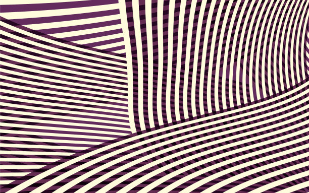 抽象曲线条纹图案图片下载