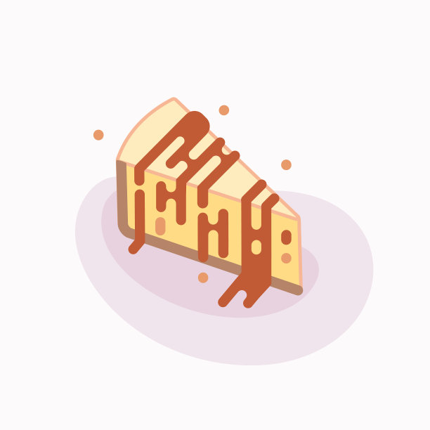 一块美味的芝士蛋糕图片下载