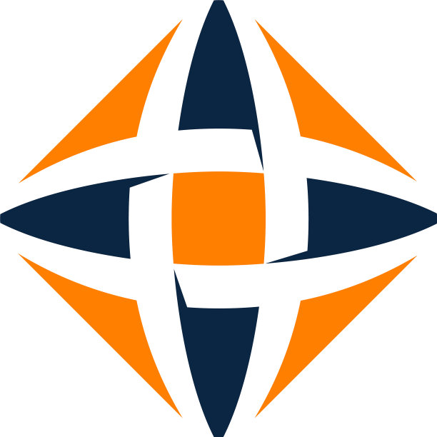 链条连接标志设计模板图片下载