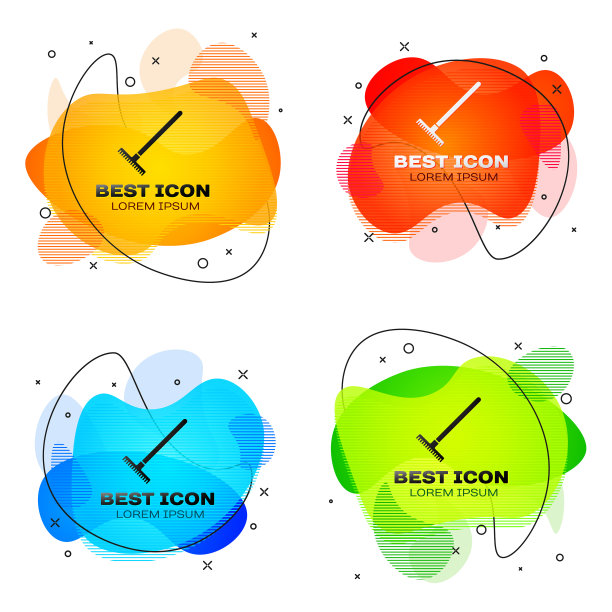 黑色花园耙图标上的白色背景工具图片下载