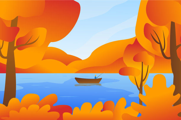 山黄谷景观秋季图片下载