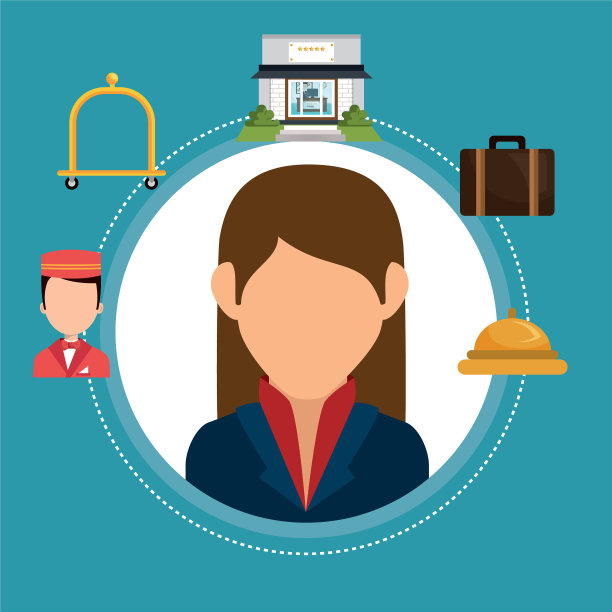 酒店考虑工作角色图片下载