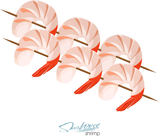 卡通片里的串虾图片下载