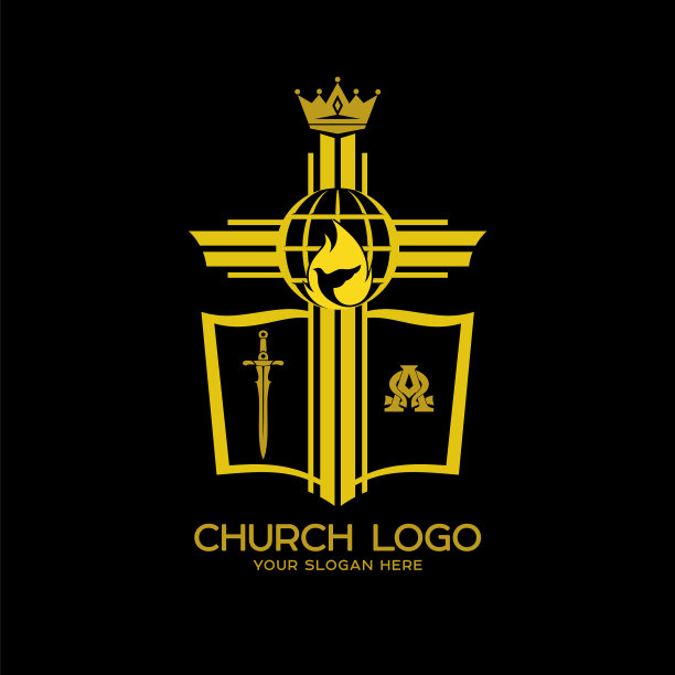 教堂标志和基督教符号图片下载