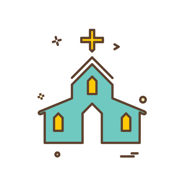 教堂图标设计图片下载