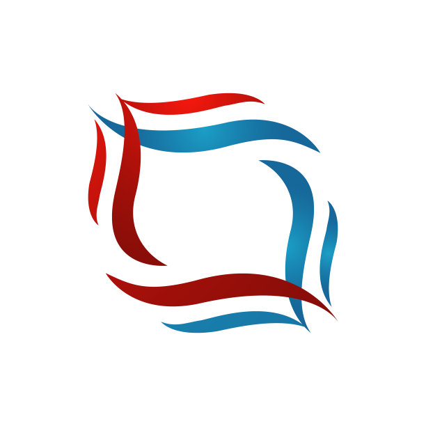 摘要暖通空调冷暖标志设计图片下载