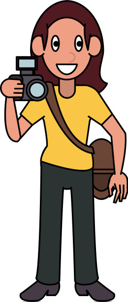 摄影师阿凡达卡通图片下载