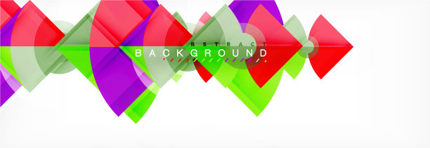 时尚的圆圈组成几何背景图片下载