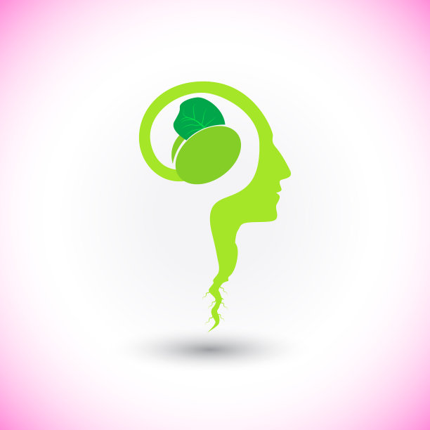 认为绿色概念图片下载