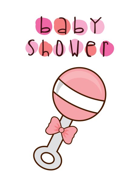 婴儿淋浴设计图片下载