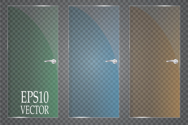 玻璃板上安装玻璃横幅图片下载