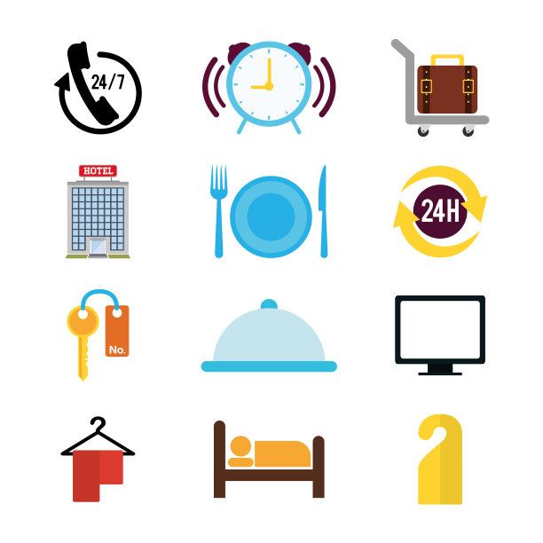 酒店服务及旅游图片下载