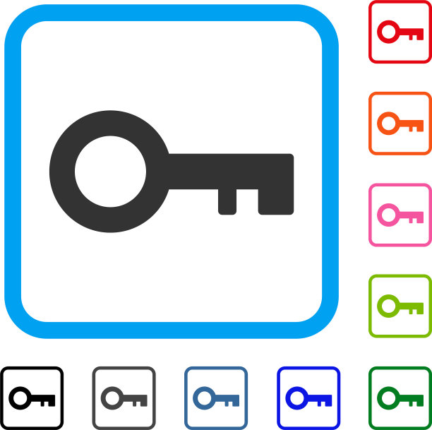 关键框架图标图片下载
