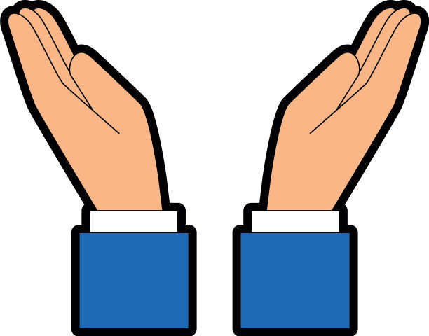 双手人体保护图标图片下载