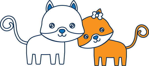 可爱的动物设计图片下载