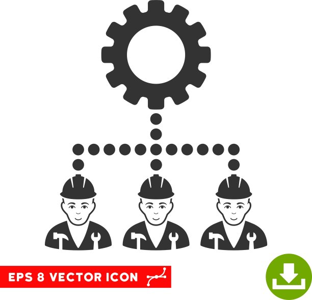 服务人员EPS图标图片下载