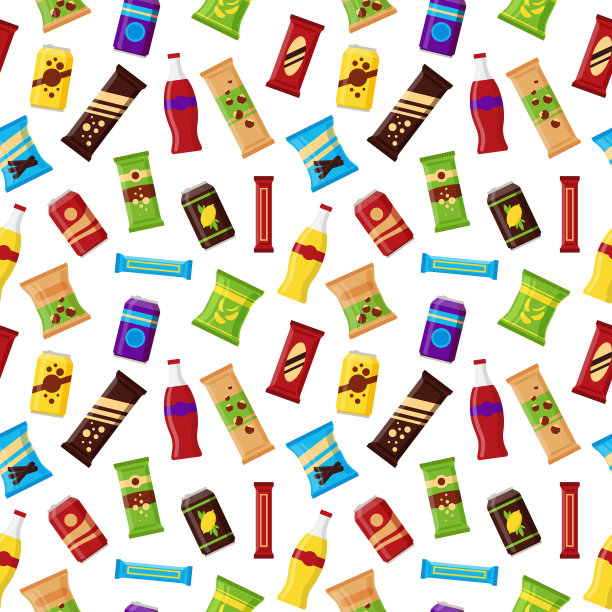 无缝模式零食产品的自动售货机图片下载