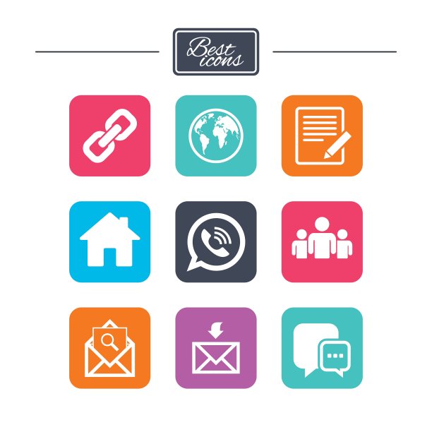 通讯图标联系邮件标志图片下载