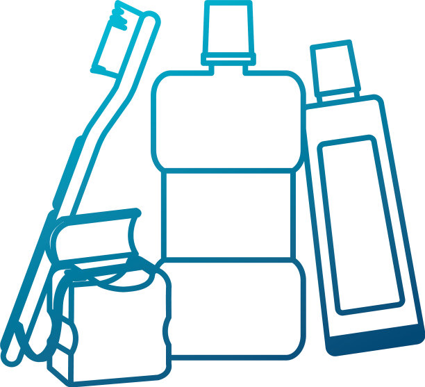 口腔卫生产品图片下载