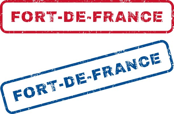 法兰西堡橡胶邮票图片下载