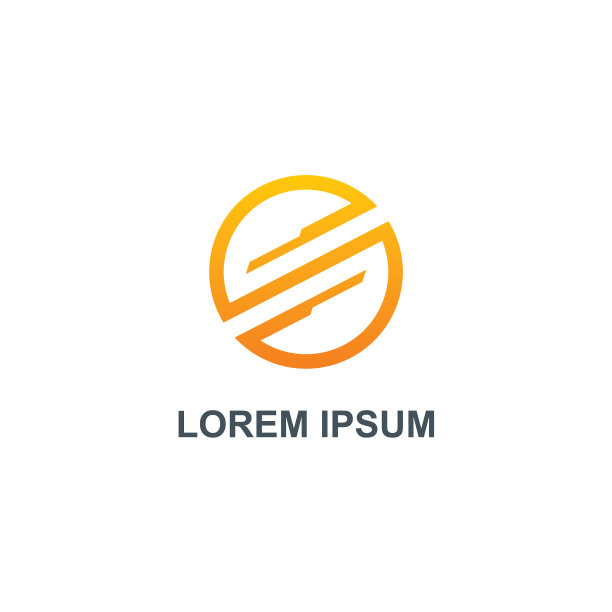 圆形线条科技Logo图片下载